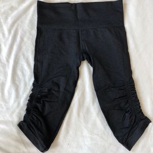 Lululemon In the Flow Crop 2 Heathered Deep Coal